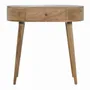 Console table - Artisan Furniture Solid Wood Albion Console, 1 Drawer, Beige - ARTISAN FURNITURE