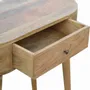Console table - Artisan Furniture Solid Wood Albion Console, 1 Drawer, Beige - ARTISAN FURNITURE