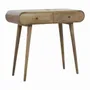 Consoles - Artisan Furniture en bois massif Londres Console, 2 Tiroirs, Beige - ARTISAN FURNITURE