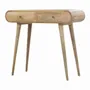 Consoles - Artisan Furniture en bois massif Londres Console, 2 Tiroirs, Beige - ARTISAN FURNITURE