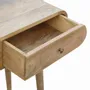 Consoles - Artisan Furniture en bois massif Londres Console, 2 Tiroirs, Beige - ARTISAN FURNITURE