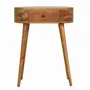 Consoles - Artisan Furniture en bois massif Mini Albion Chêne clair Console, 1 Tiroir, Beige - ARTISAN FURNITURE