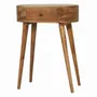 Consoles - Artisan Furniture en bois massif Mini Albion Chêne clair Console, 1 Tiroir, Beige - ARTISAN FURNITURE