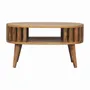 Tables basses - Artisan Furniture en bois massif Mini Ariella Table basse, Open Niche, Beige - ARTISAN FURNITURE