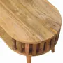 Tables basses - Artisan Furniture en bois massif Mini Ariella Table basse, Open Niche, Beige - ARTISAN FURNITURE