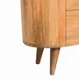 Buffets - Artisan Furniture en bois massif Mini Chêne clair Armoire, 3 Tiroirs, Beige - ARTISAN FURNITURE