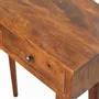 Consoles - Artisan Furniture en bois massif Mini Commodenut Hallway Console, 2 Tiroirs, Pieds nordiques, Commodenut, Marron - ARTISAN FURNITURE