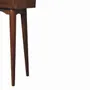 Consoles - Artisan Furniture en bois massif Mini Commodenut Hallway Console, 2 Tiroirs, Pieds nordiques, Commodenut, Marron - ARTISAN FURNITURE