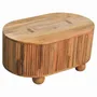 Coffee tables - Artisan Furniture Solid Wood Soba Ball Lid-up Coffee Table, 1 Storage, Brown - ARTISAN FURNITURE