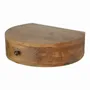 Tables de nuit - Artisan Furniture en bois massif Style nordique Multi Table de chevet, 4 Tiroirs, Marron Clair - ARTISAN FURNITURE