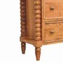 Chests of drawers - Artisan Furniture Solid Wood Spindle Chest, 3 Drawers, Brown - ARTISAN FURNITURE