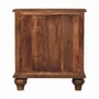 Tables de nuit - Artisan Furniture en bois massif Valence Table de chevet, 3 Tiroirs, Marron - ARTISAN FURNITURE