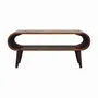 Tables basses - Artisan Furniture Table Basse Amaya Style Nordique, Fente Ouverte, Marron Foncé - ARTISAN FURNITURE
