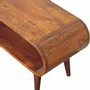 Tables basses - Artisan Furniture Table Basse Amaya Style Nordique, Fente Ouverte, Marron Foncé - ARTISAN FURNITURE