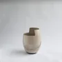 Céramique - Cut medium vase - naked dark - STUDIONUDO