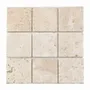 Wall panels - Travertine mosaic plate first choice mix (Sold per piece) - LIGERIO
