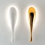 Wall lamps - Wall lamp Flying Fish White - SOFTICATED