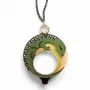Jewelry - PENDANT-GLASSES OCELLATED LIZARD - FLIPPAN' LOOK