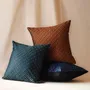 Fabric cushions - Cushion / Nishijin-ori Fabric Embellished with Urushi - YASIMA
