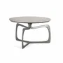 Coffee tables - Coffee table with metal base and marble top - GINER Y COLOMER