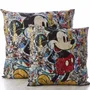 Coussins textile - Housse de coussin décoratif Mickey 60 x 60 - Design by Anne Mondy - ARTDECORIS