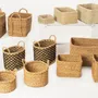 Homewear textile - Collection de paniers en jonc de mer et en jute - ECONEST
