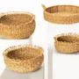 Homewear textile - Collection de paniers en jonc de mer et en jute - ECONEST