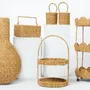 Homewear textile - Collection de paniers en jonc de mer et en jute - ECONEST