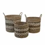 Homewear textile - Collection de paniers en jonc de mer et en jute - ECONEST