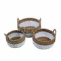 Homewear textile - Collection de paniers en jonc de mer et en jute - ECONEST