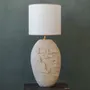 Table lamps - Fragments handmade ceramic tablelamp natural style - STUDIO WILD ORANGE