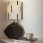 Lampes de table - Chocolate Sprinkles unglazed ceramic table lamp - STUDIO WILD ORANGE