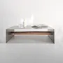 Coffee tables - Matted Aluminium Coffeetable - CASE STUDIOS
