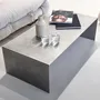 Coffee tables - Matted Aluminium Coffeetable - CASE STUDIOS