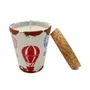 Bougies - Bougie parfumée en céramique pour montgolfière de Noël taille S - WAX DESIGN - BARCELONA