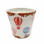 Bougies - Bougie parfumée en céramique pour montgolfière de Noël taille L - WAX DESIGN - BARCELONA