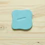Table mat - Set of 4 blue Galet coasters - MEEMO STUDIO