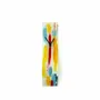 Horloges - Horloge murale jaune-bleu Amazonas 10x41 cm - CARNEOL GLASS
