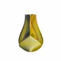 Office design and planning - 3D printed vase "Pleasure" | multi-color | Gold/Silver - AUURA
