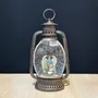 Nativity scenes and santons - Inspired by vintage oil lanterns, this LED lantern features a guardian - BLUE STAR B.V.