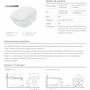 Toilets - MARBRE ÉMOTION-１　TOTO Premium edition- toilet - ARTOLETTA NEW COLLECTION