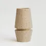 Plats et saladiers - TRAVERTINE VASE 'MOTTO' - KIWANO CONCEPT