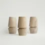 Plats et saladiers - TRAVERTINE VASE 'MOTTO' - KIWANO CONCEPT