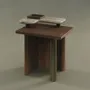 Other tables - Maurier Side Table Made in Portugal By Wood Tailos Club - WOOD TAILORS CLUB