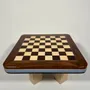 Unique pieces - Chess Plate - EBÉNISTERIE CONTEMPORAINE MIOSSEC