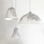 Hanging lights - Floral Paper Pendant Light - N.LOBJOY