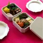 Platter and bowls - Sumikiri Two-Tiered food box - MARUMITSU POTERIE