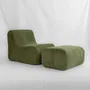 Ottomans - POP modular ottoman (khaki) - MAISON JEUDI