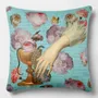 Linge - Rêves Baroques 5 - Housse Coussin Velours 45cm x 45cm - LAURE WELFLING - DJEBELI