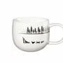 Mugs - JOY Snow Tracks Mugs and Plates - ASA SELECTION